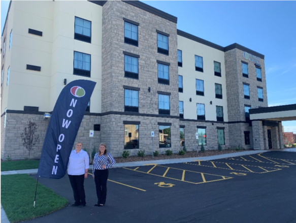 opening of Cobblestone Hotel & Suites in Two Rivers, WI